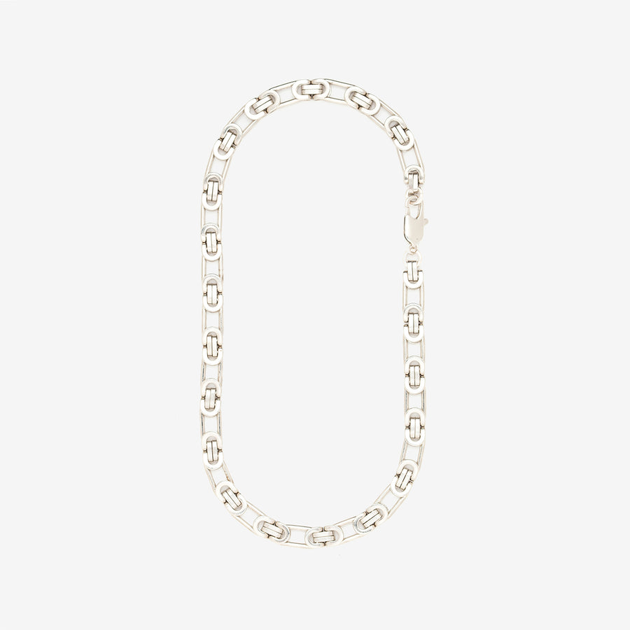 Collier femme, collier chaîne palladium, bijou fantaisie femme de qualité, bijoux haut de gamme, bijoux créateurs paris, bijoux femme tendance, collier argent