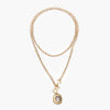 collier-chaine-bijoux createur-fantaisie haut de gamme-pierre semi precieuse