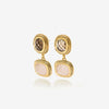 Boucle-d-oreille-bijoux-créateur-fantaisie-haut de gamme-dorée-pierre-semi-precieuse