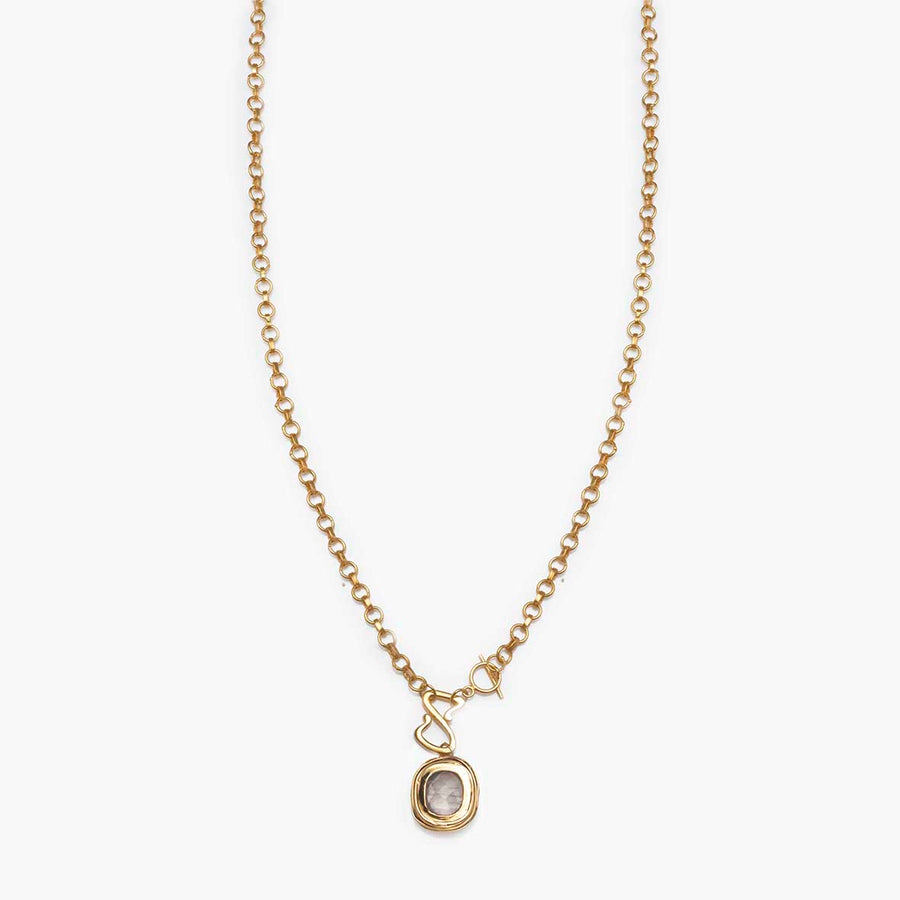 collier-chaine-bijoux createur-fantaisie haut de gamme-pierre semi precieuse